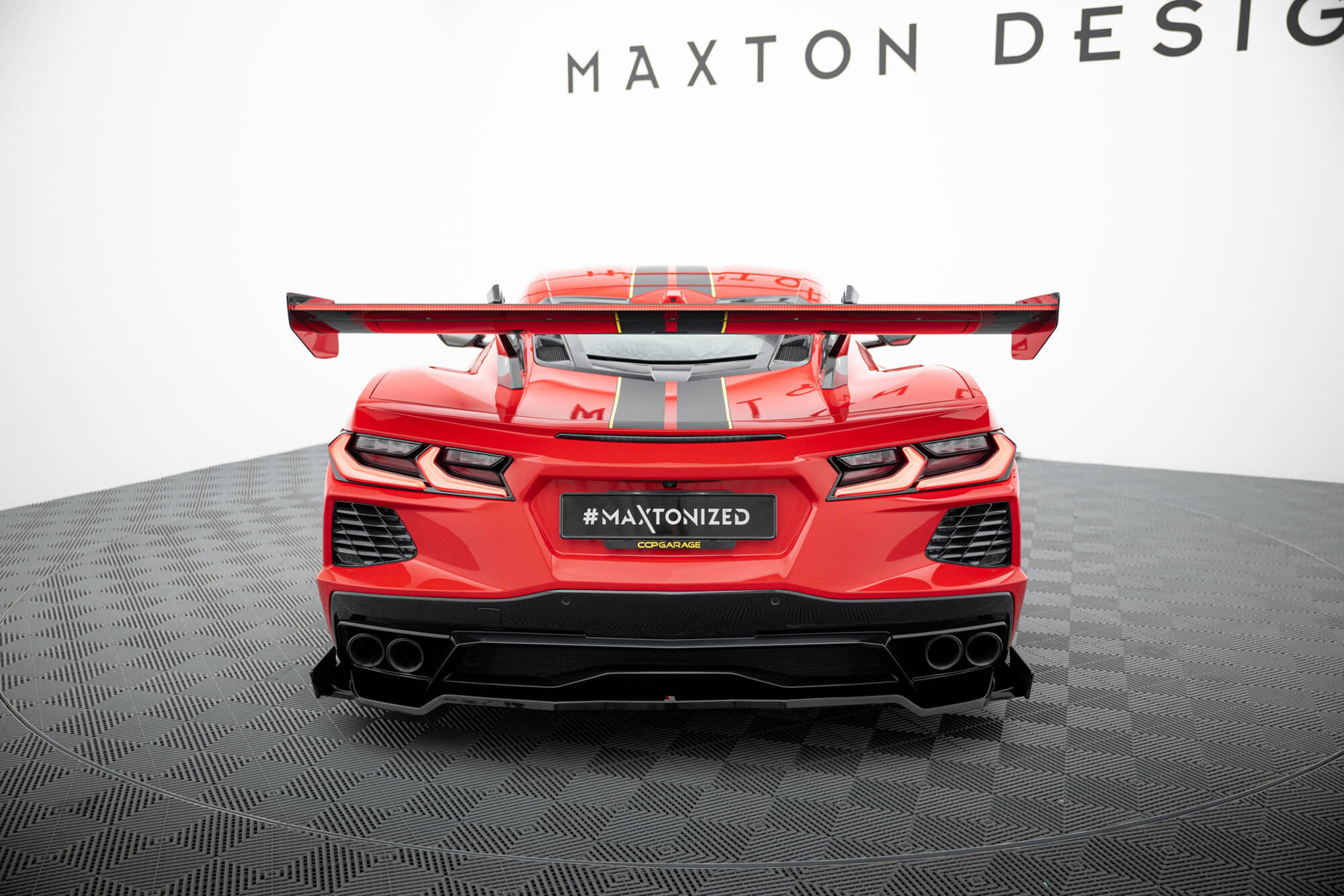 Carbon Spoiler + LED Chevrolet Corvette C8 - Image 16