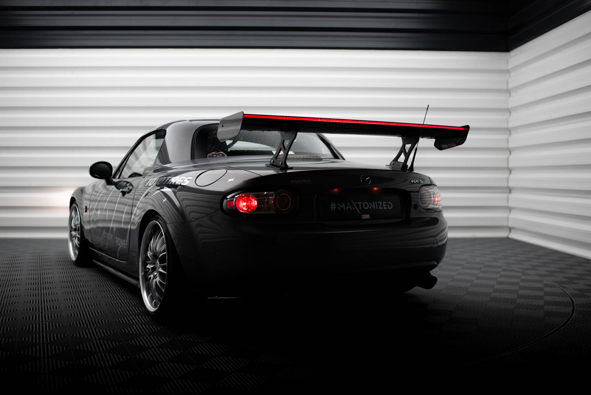 Carbon Spoiler + LED Mazda MX5 Hardtop NC(MK3) - Image 8