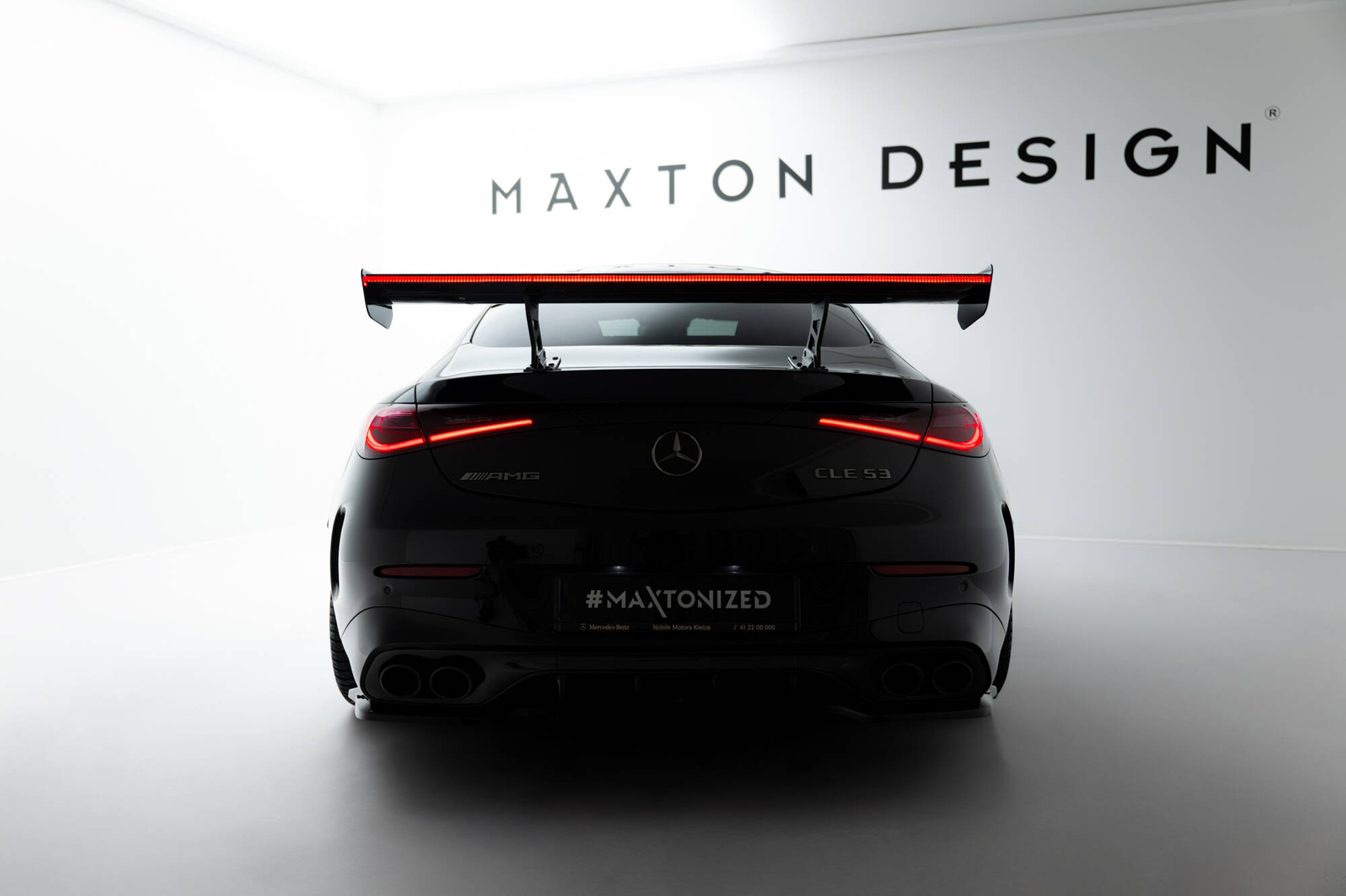 Carbon Spoiler V.2 + LED Mercedes-AMG CLE 53 C236 - Image 2