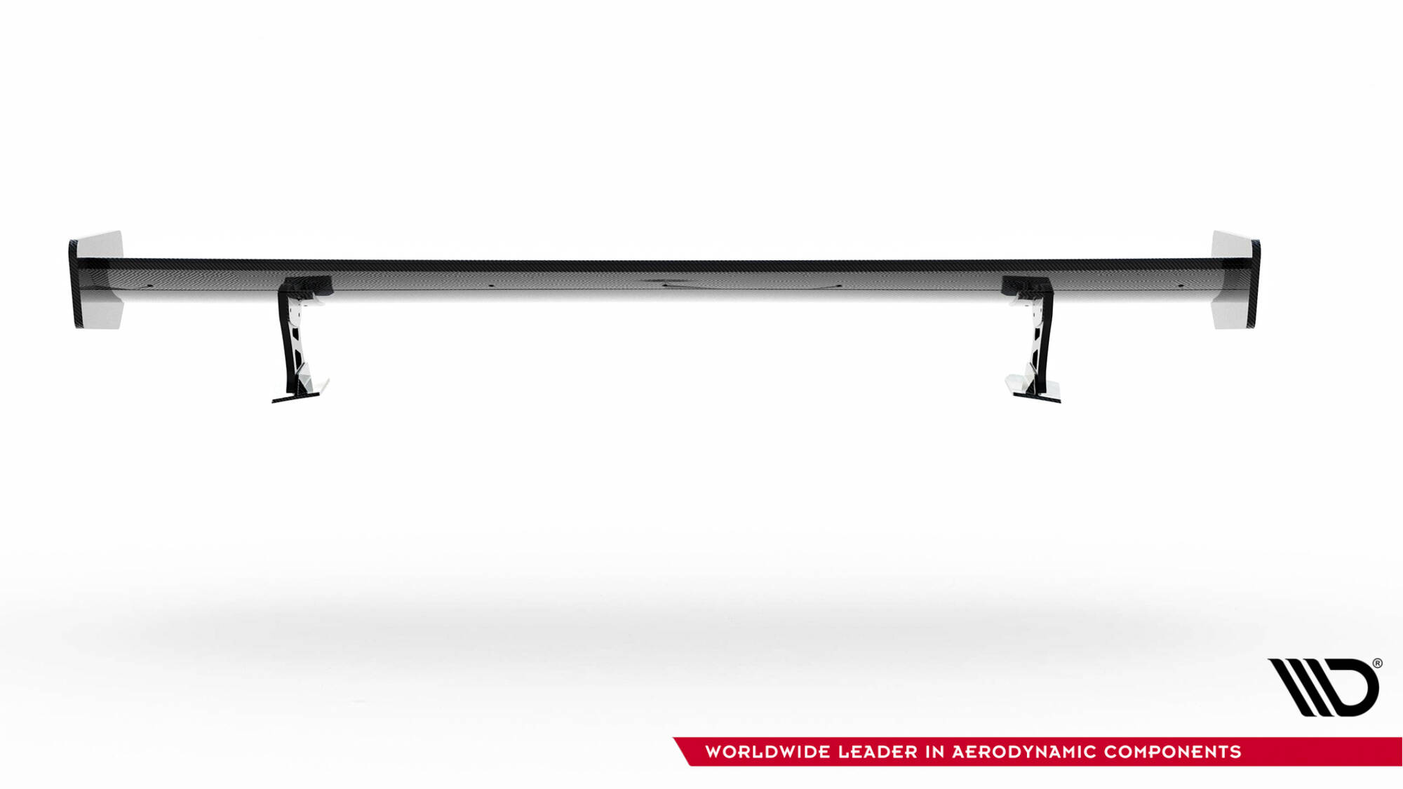 Carbon Spoiler With External Brackets Uprights Audi A5 Coupe 8T - Image 4