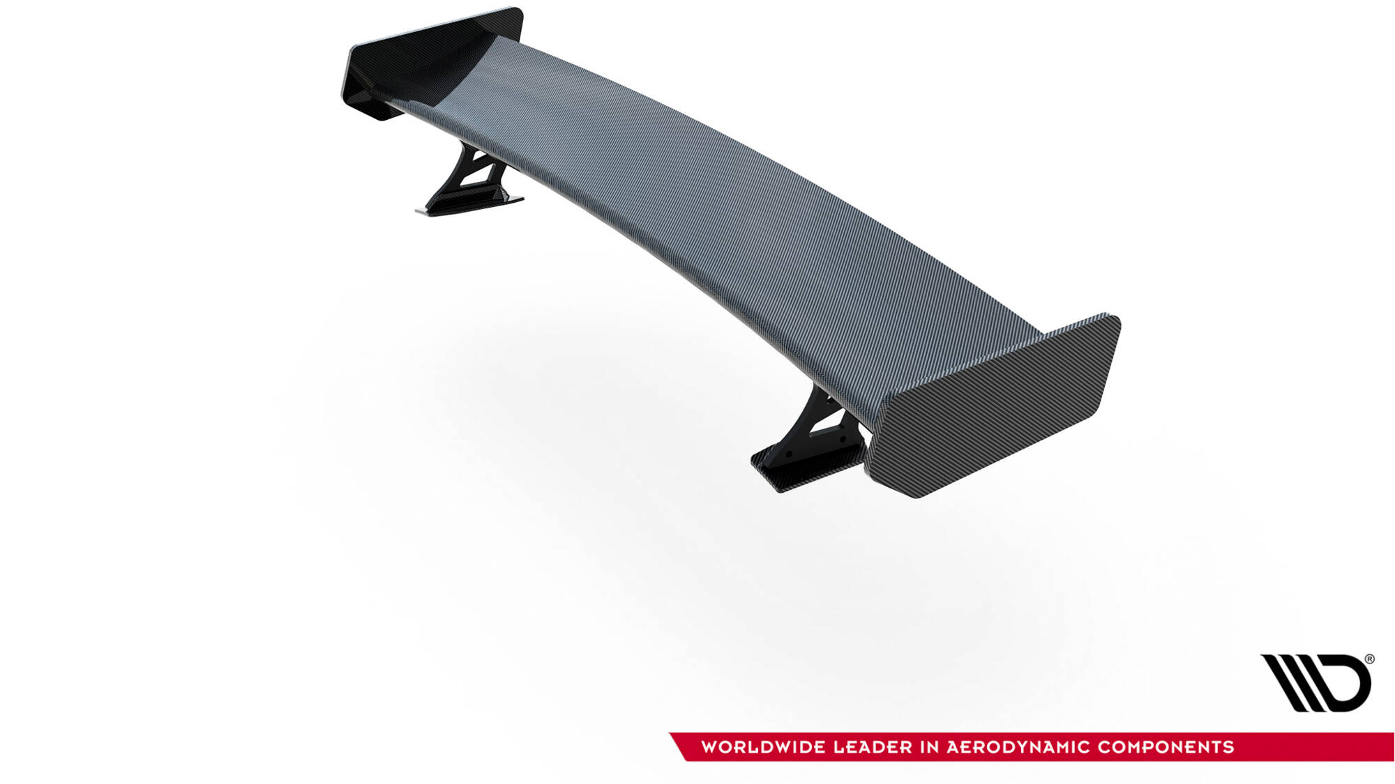 Carbon Spoiler With External Brackets Uprights + LED Audi A5 Coupe 8T - Image 14