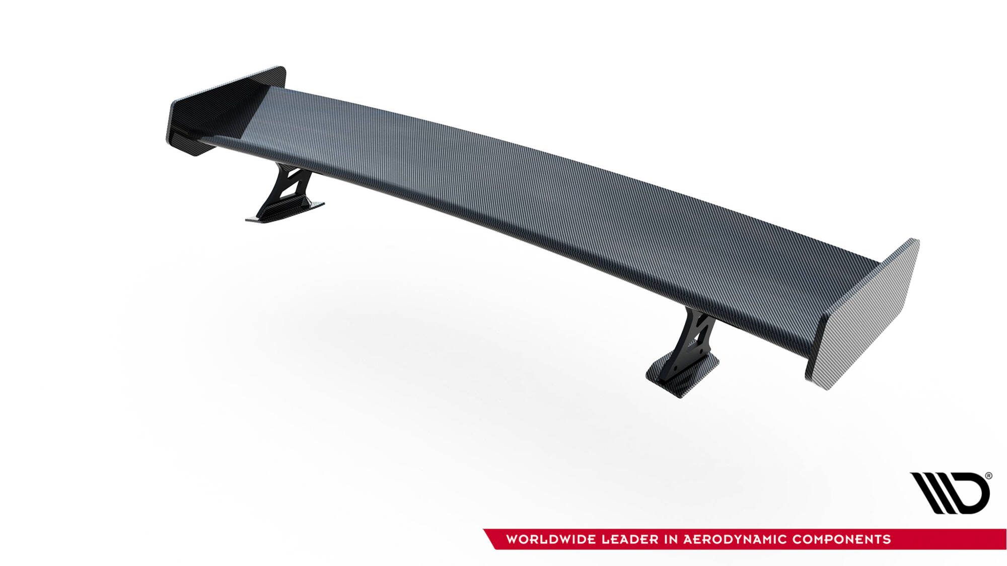 Carbon Spoiler With External Brackets Uprights + LED Audi A5 Coupe 8T - Image 12