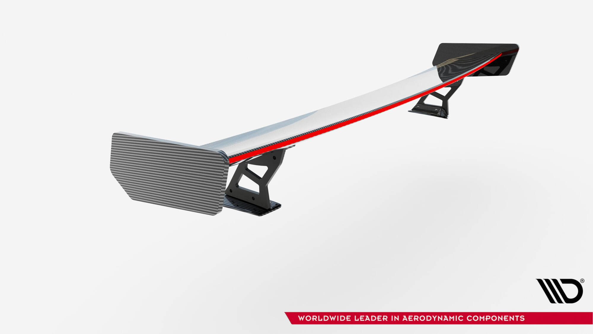 Carbon Spoiler With External Brackets Uprights + LED BMW 3 Coupe E46 - Image 21