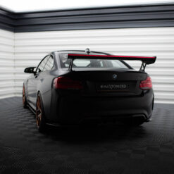 Alternative view of Carbon Spoiler With External Brackets Uprights + LED BMW M2 F87 / 2 / 2 M-Pack F22