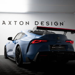Alternative view of Carbon Spoiler With External Brackets Uprights + LED Toyota Supra Mk5