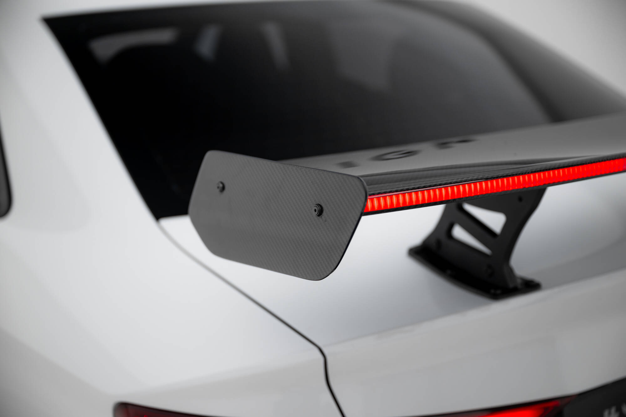 Carbon Spoiler With Internal Brackets Uprights + LED Audi A3 / A3 S-Line / S3 / RS3 Sedan 8V / 8V Facelift - Image 6