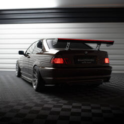 Alternative view of Carbon Spoiler With Internal Brackets Uprights + LED BMW 3 Coupe E46