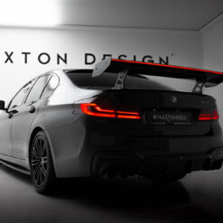 Alternative view of Carbon Spoiler With Internal Brackets Uprights + LED BMW 5 / M5 Sedan G30 / F90