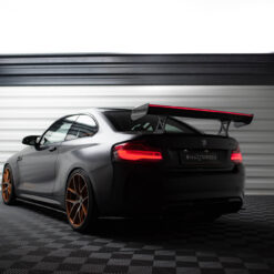 Carbon Spoiler With Internal Brackets Uprights + LED BMW M2 F87 / 2 / 2 M-Pack F22