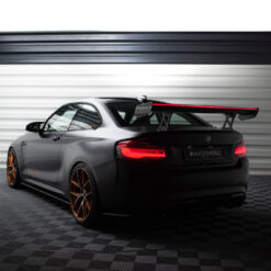 Alternative view of Carbon Spoiler With Internal Brackets Uprights + LED BMW M2 F87 / 2 / 2 M-Pack F22