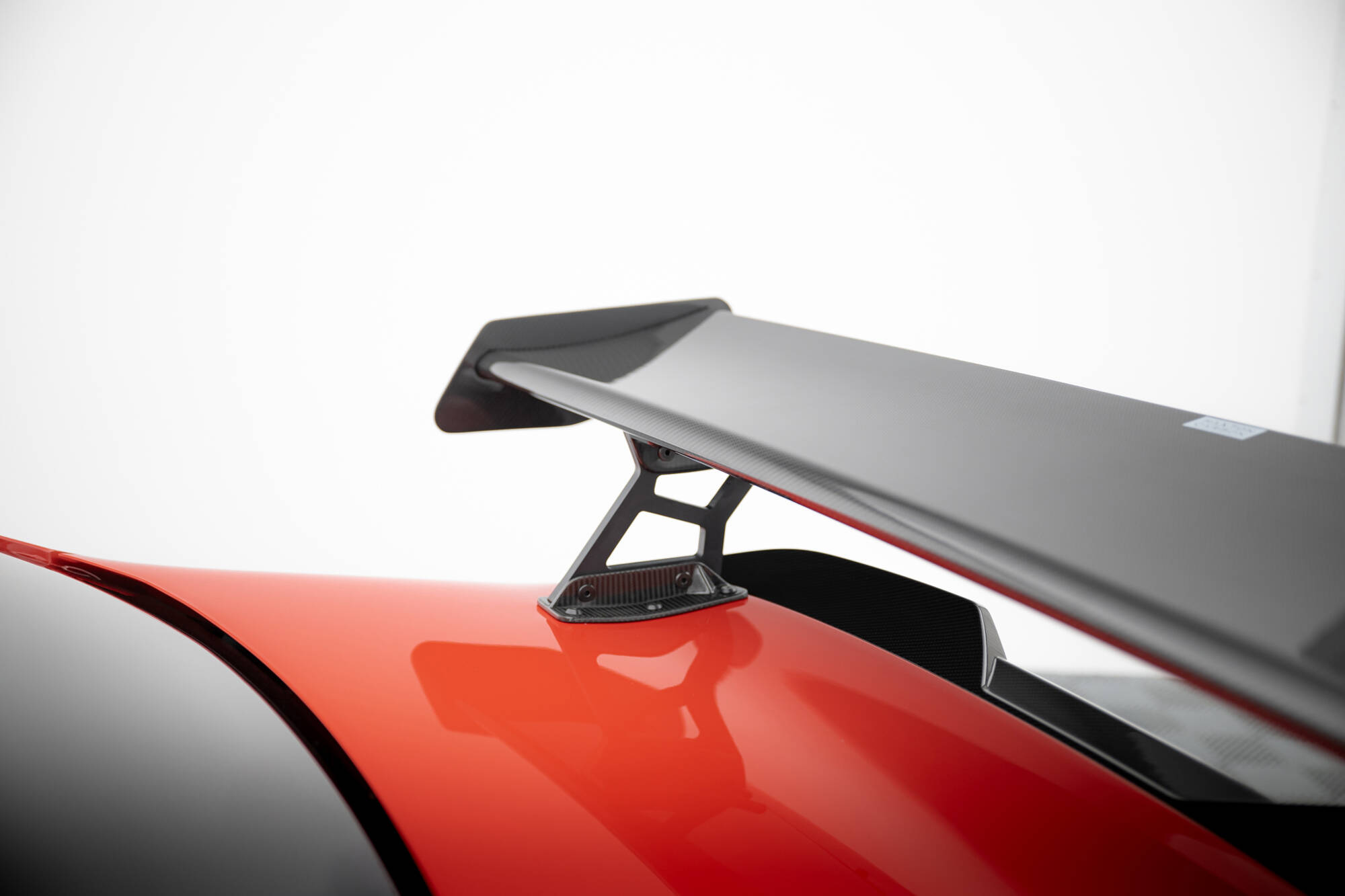 Carbon Spoiler With Internal Brackets Uprights + LED BMW M2 G87 - Image 14
