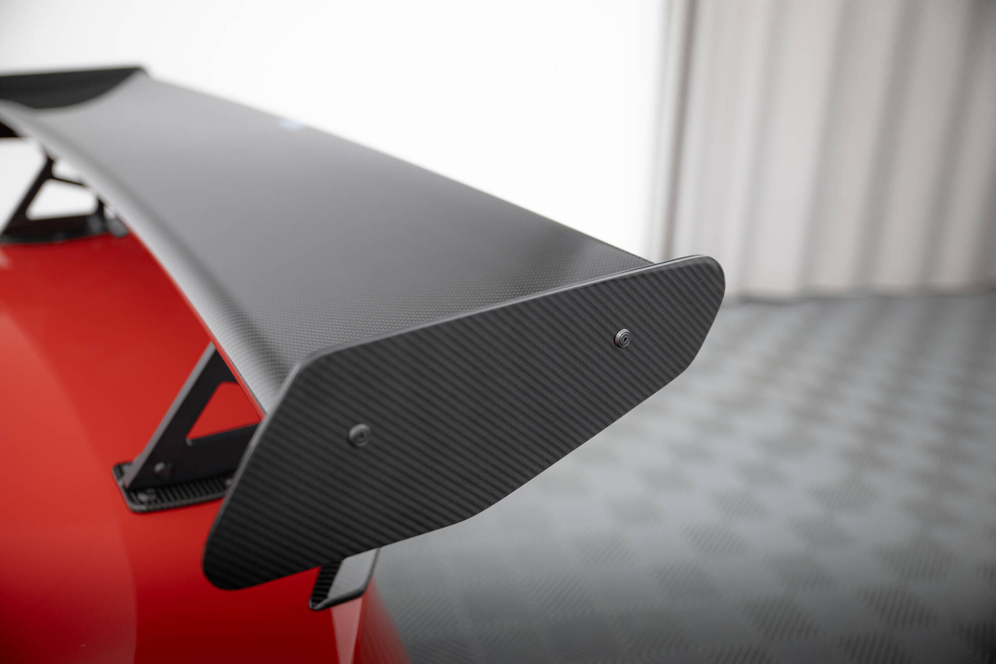 Carbon Spoiler With Internal Brackets Uprights + LED BMW M2 G87 - Image 15