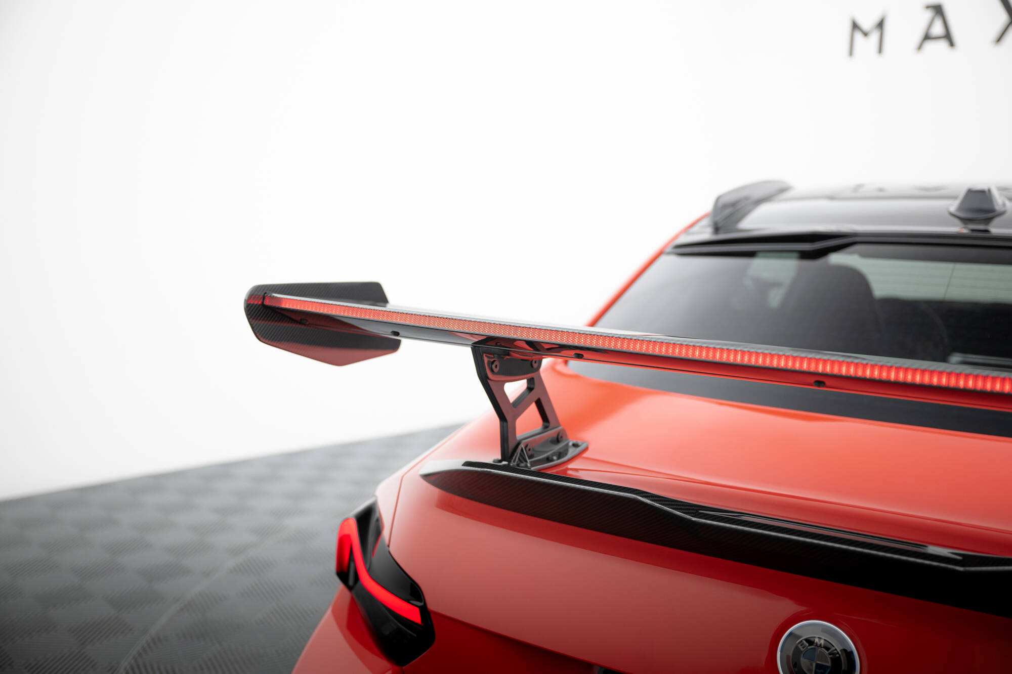 Carbon Spoiler With Internal Brackets Uprights + LED BMW M2 G87 - Image 9