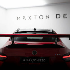 Carbon Spoiler With Internal Brackets Uprights + LED BMW M2 G87