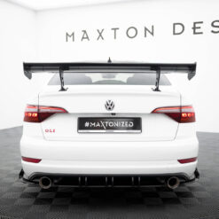 Alternative view of Carbon Spoiler With Internal Brackets Uprights Volkswagen Jetta GLI Mk7