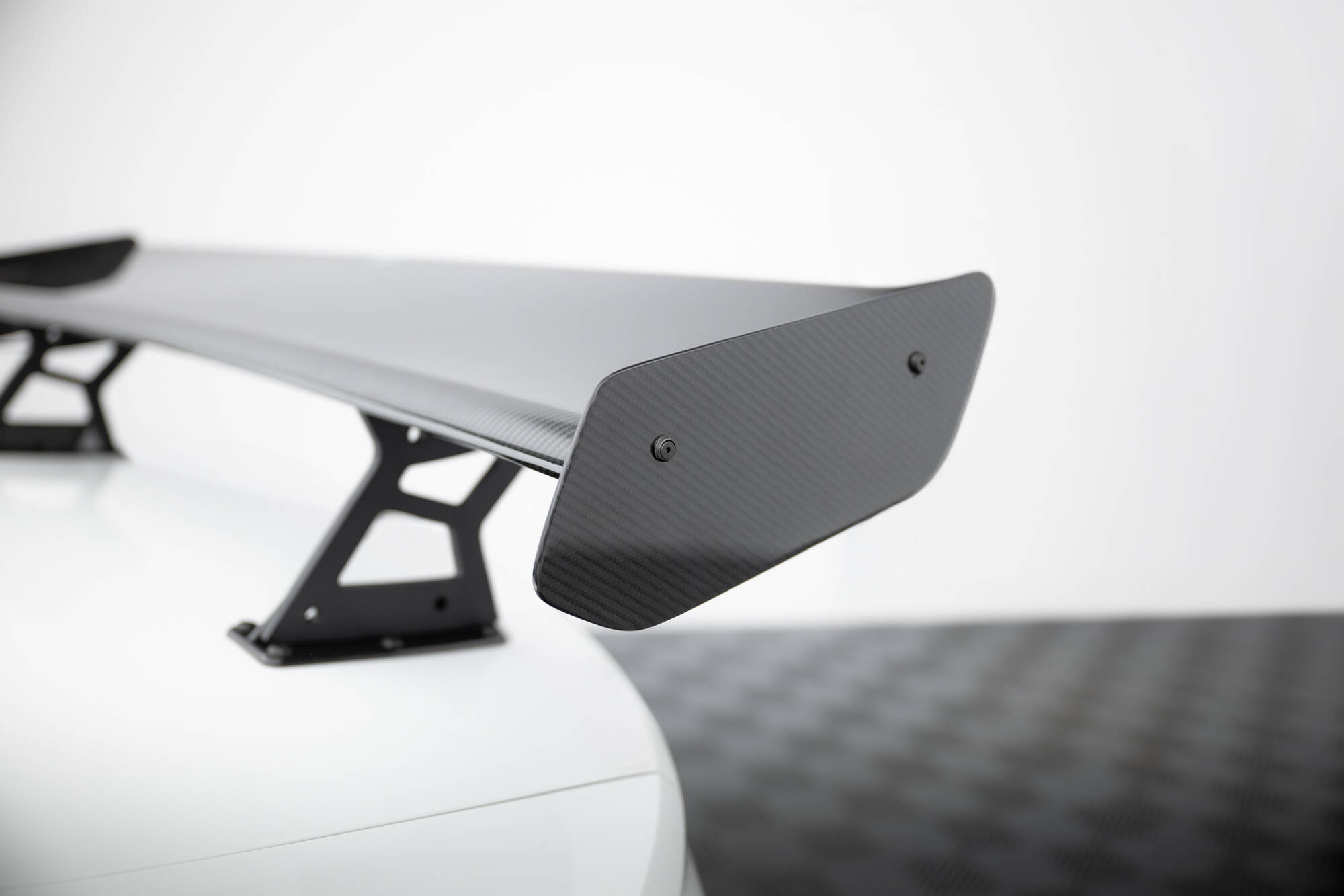 Carbon Spoiler With Internal Brackets Uprights Volkswagen Jetta GLI Mk7 - Image 5