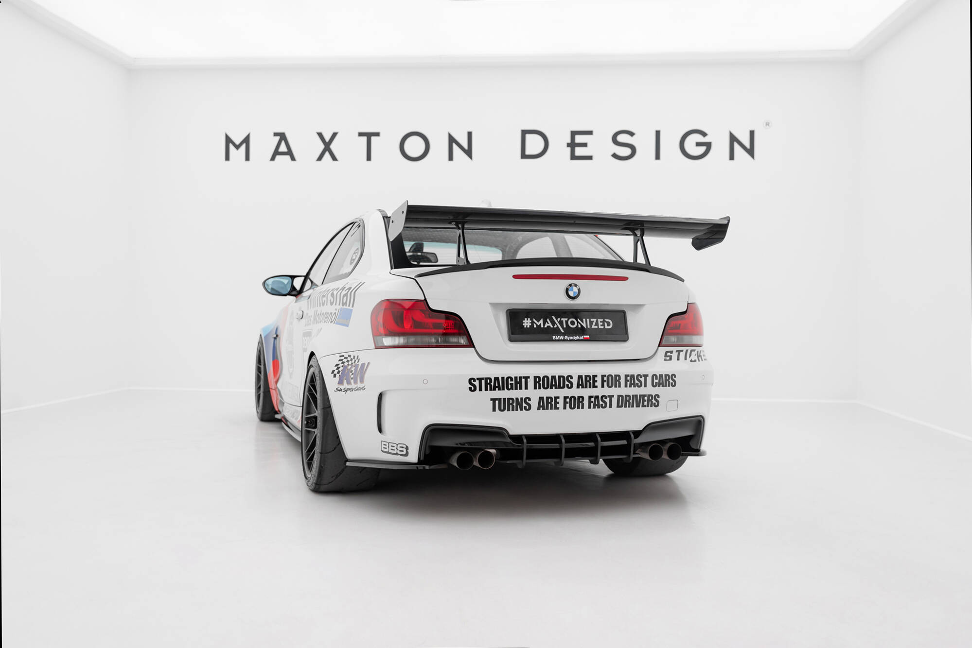 Carbon Spoiler With Upper Swan Mounting BMW 1 M E82 - Image 3
