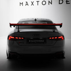 Carbon Spoiler With Upper Swan Mounting + LED Audi A5 / A5 S-Line / S5 / RS5 Coupe F5 / F5 Facelift