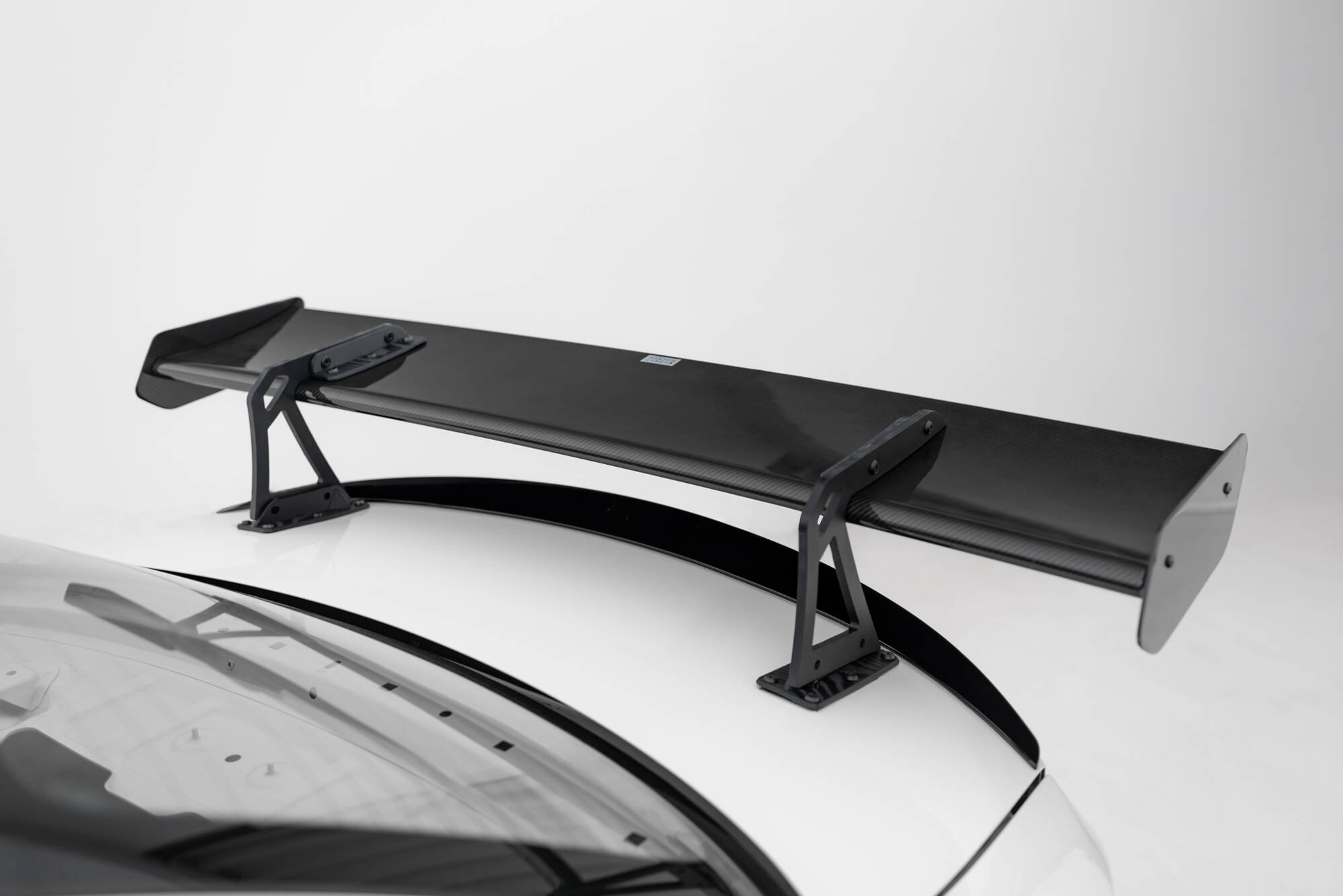 Carbon Spoiler With Upper Swan Mounting + LED BMW 1 M E82 - Image 8