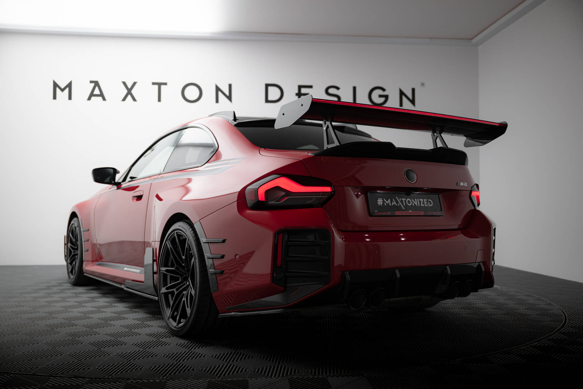 Carbon Spoiler With Upper Swan Mounting + LED BMW M2 G87 - Image 3