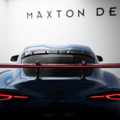 Alternative view of Carbon Spoiler With Upper Swan Mounting + LED Toyota Supra Mk5