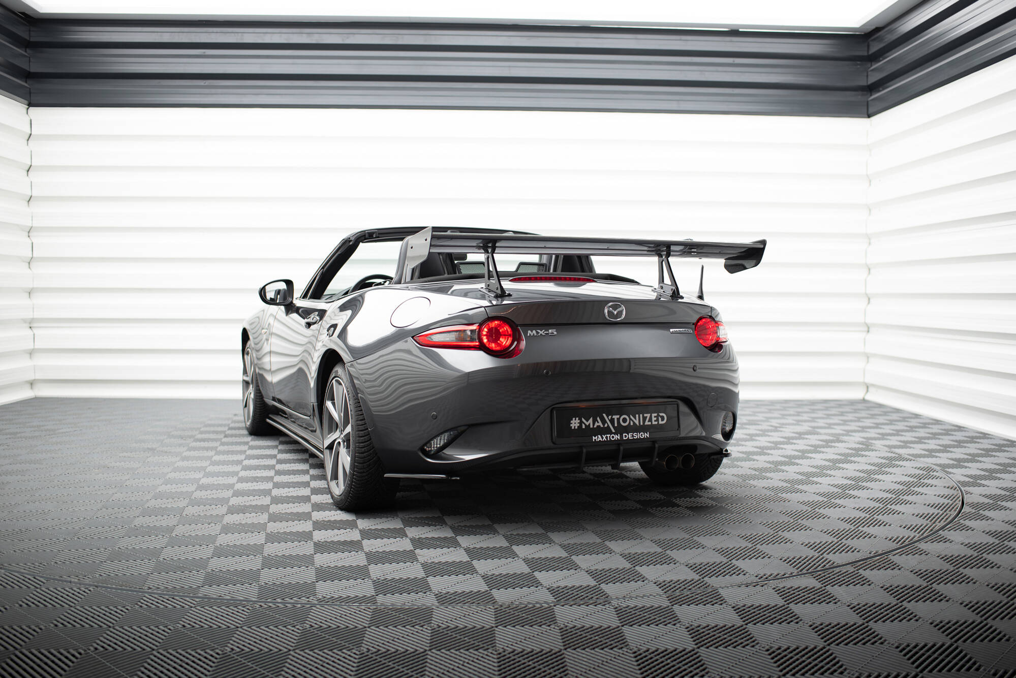 Carbon Spoiler With Upper Swan Mounting Mazda MX-5 ND (Mk4) - Image 2