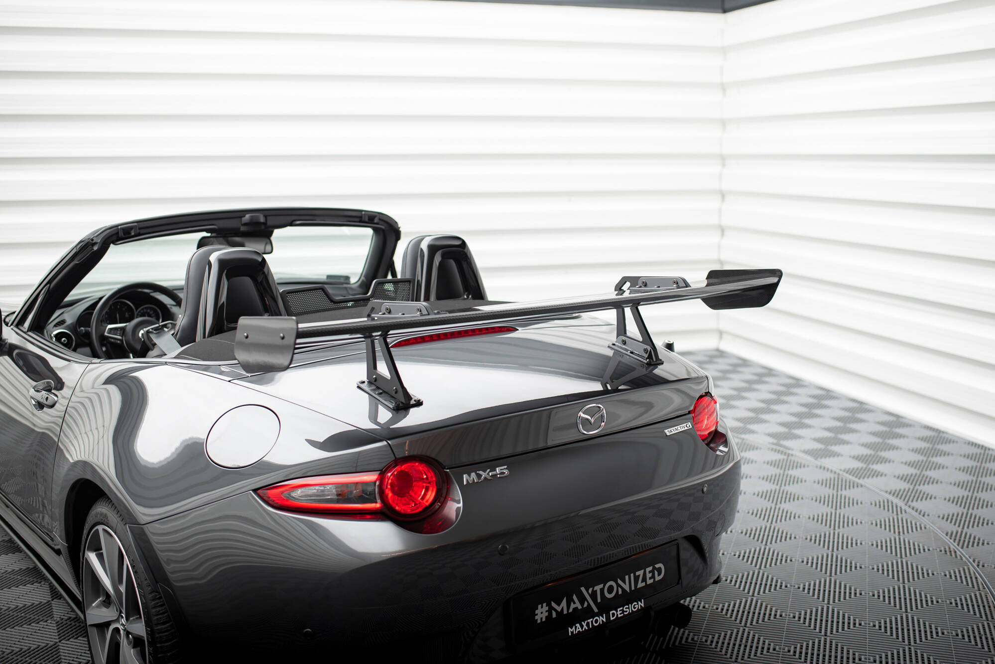 Carbon Spoiler With Upper Swan Mounting Mazda MX-5 ND (Mk4)