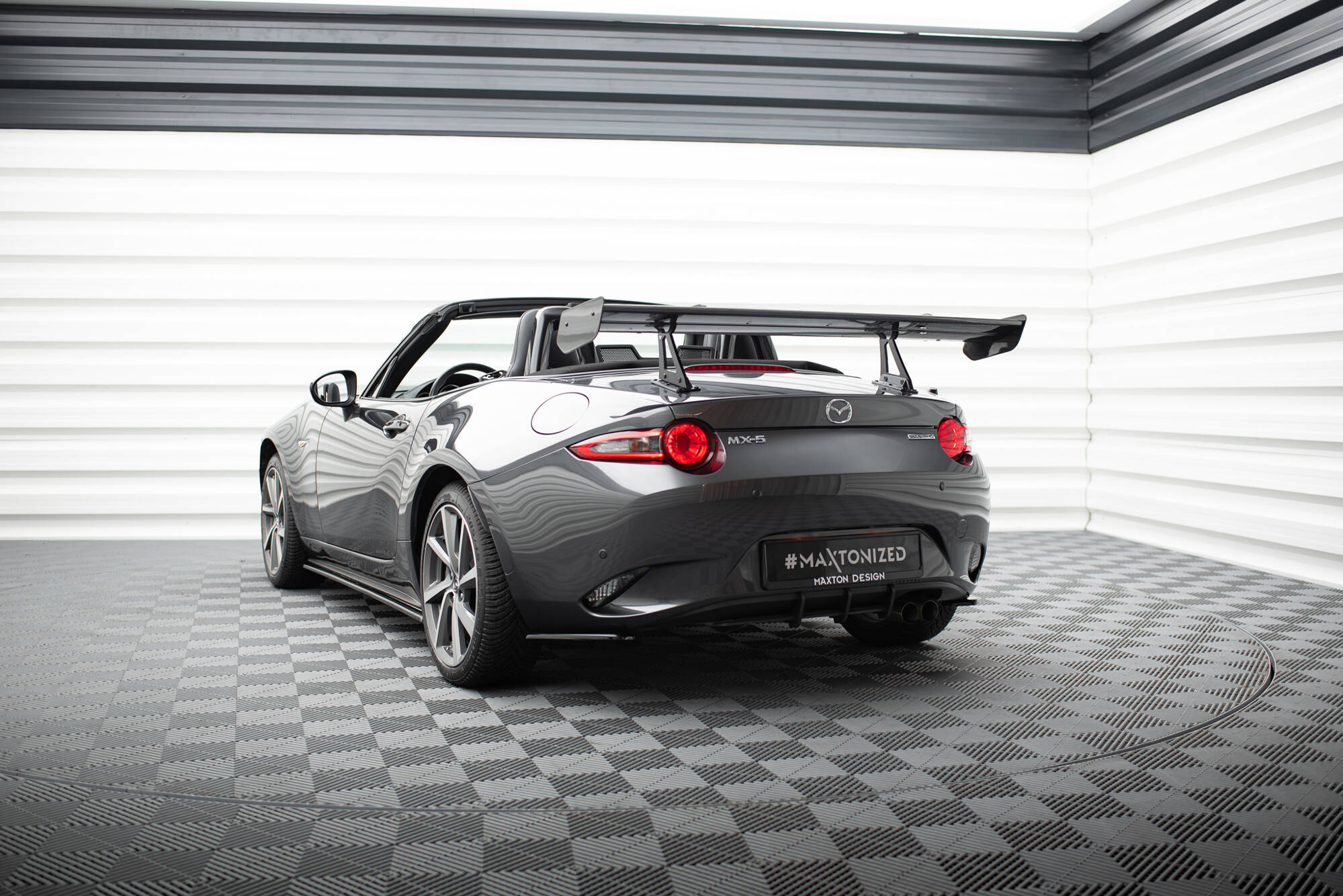 Carbon Spoiler With Upper Swan Mounting Mazda MX-5 ND (Mk4) - Image 4
