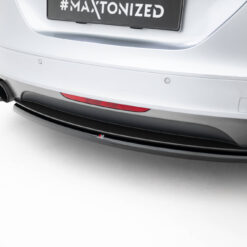 Alternative view of Central Rear Splitter for Audi TT S-Line 8J Facelift