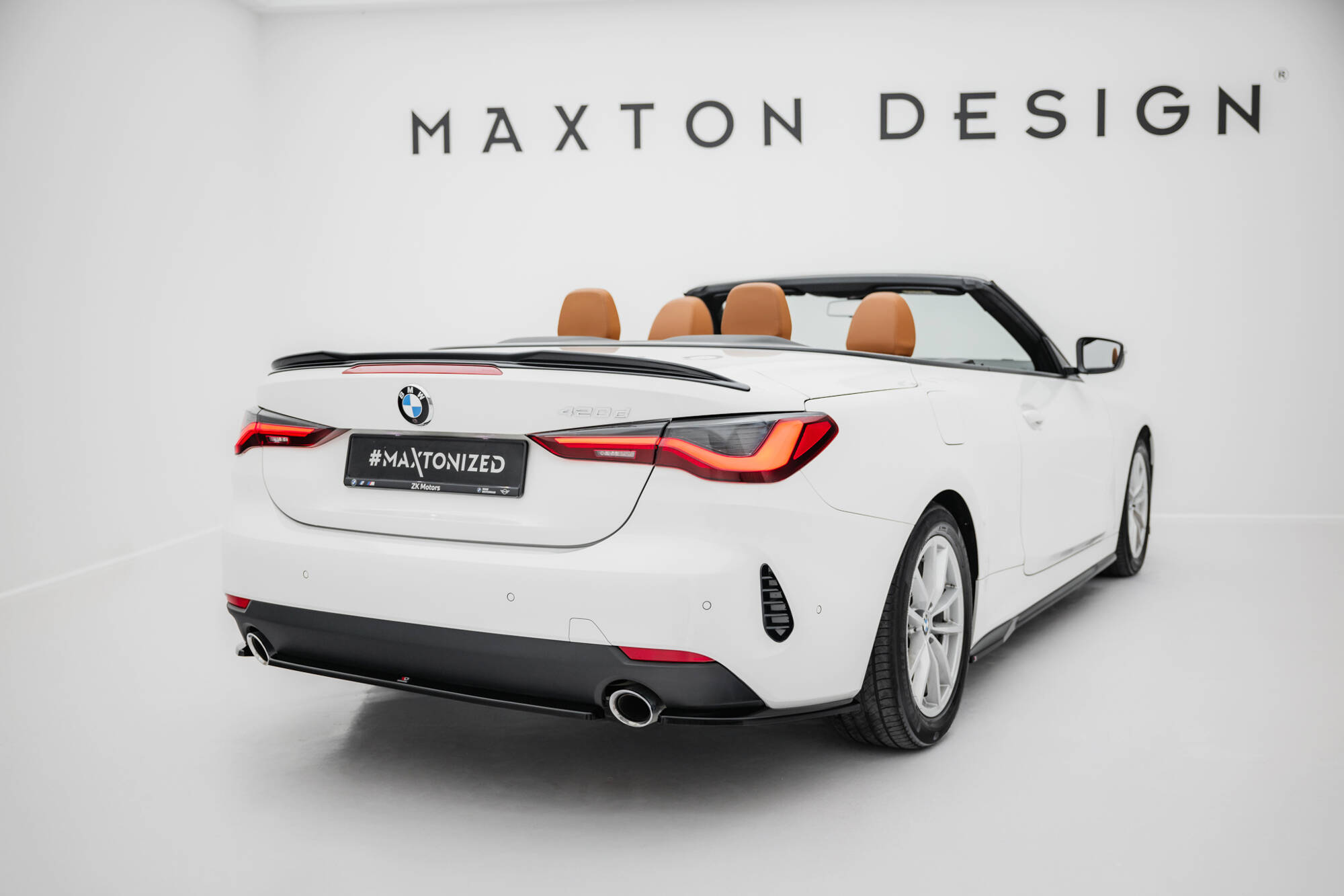 Central Rear Splitter for BMW 4 Coupe / Cabrio G22 / G23 - Image 2