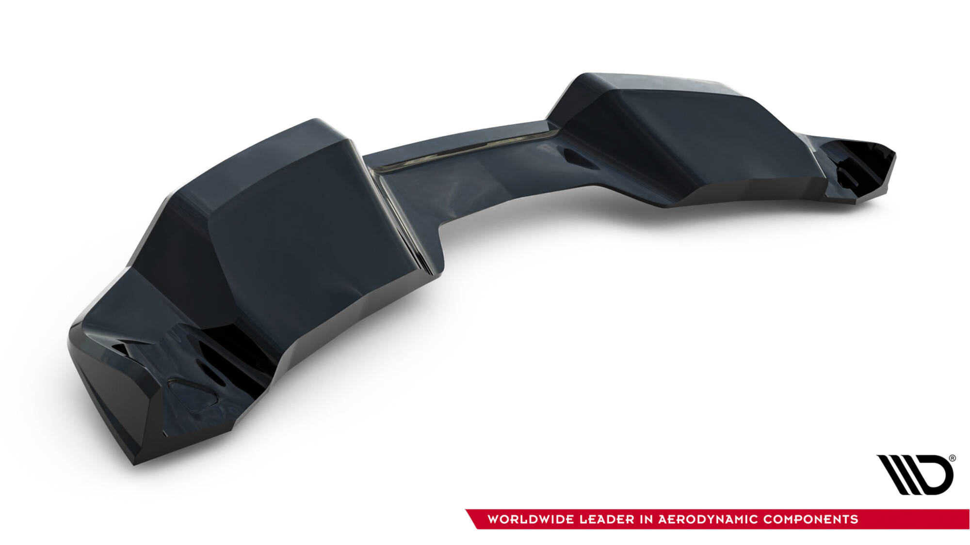 Central Rear Splitter (with vertical bars) Chevrolet Corvette C7 - Image 9