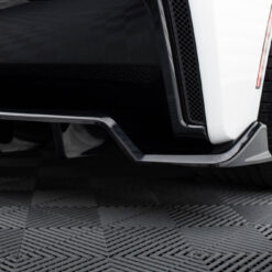 Alternative view of Central Rear Splitter (with vertical bars) Chevrolet Corvette C7