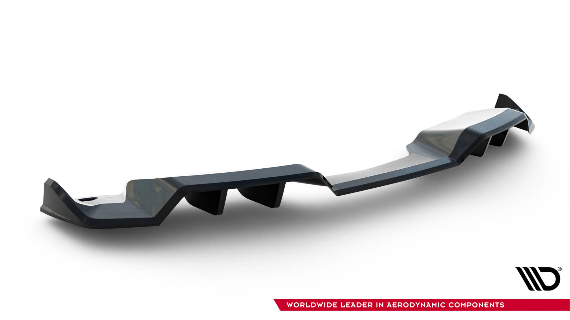 Central Rear Splitter (with vertical bars) Chevrolet Corvette C7 - Image 8