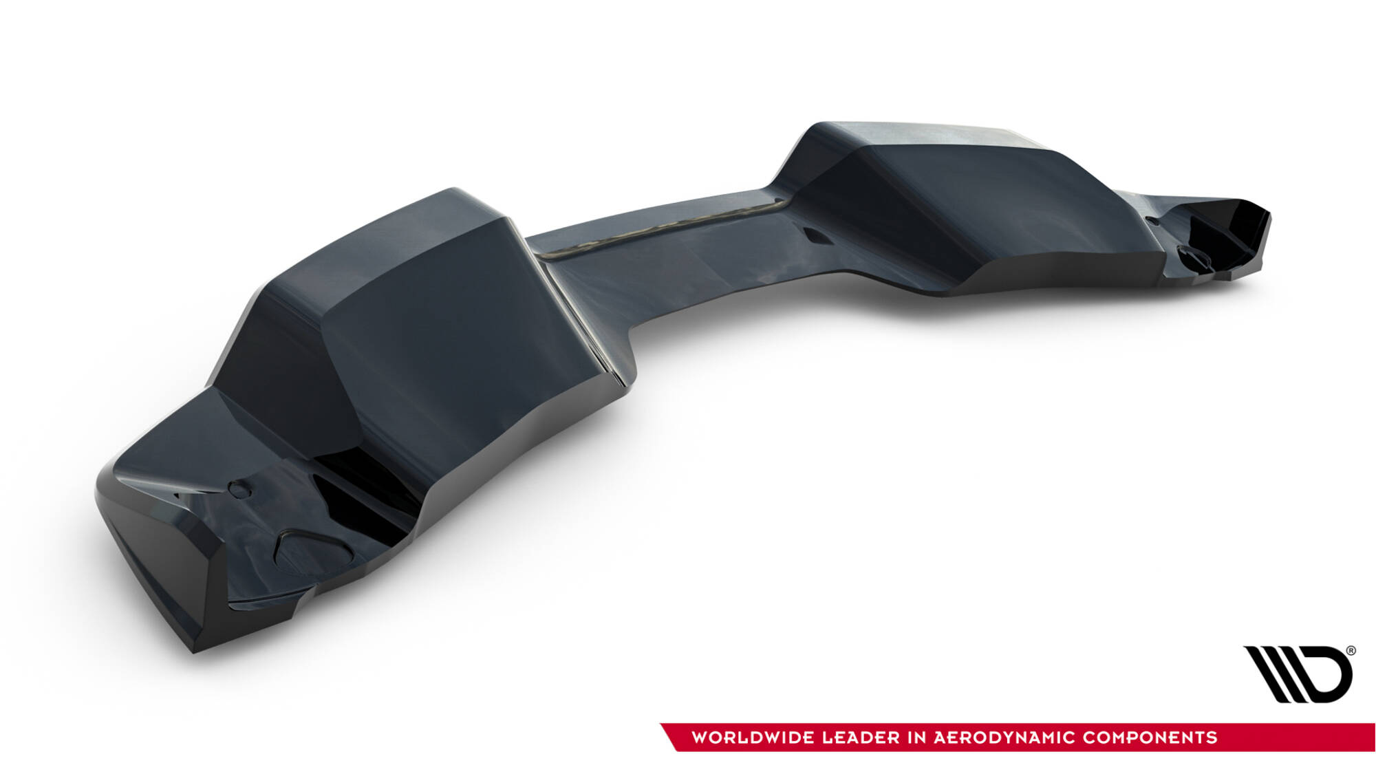 Central Rear Splitter (with vertical bars) Chevrolet Corvette Z06 C7 - Image 6