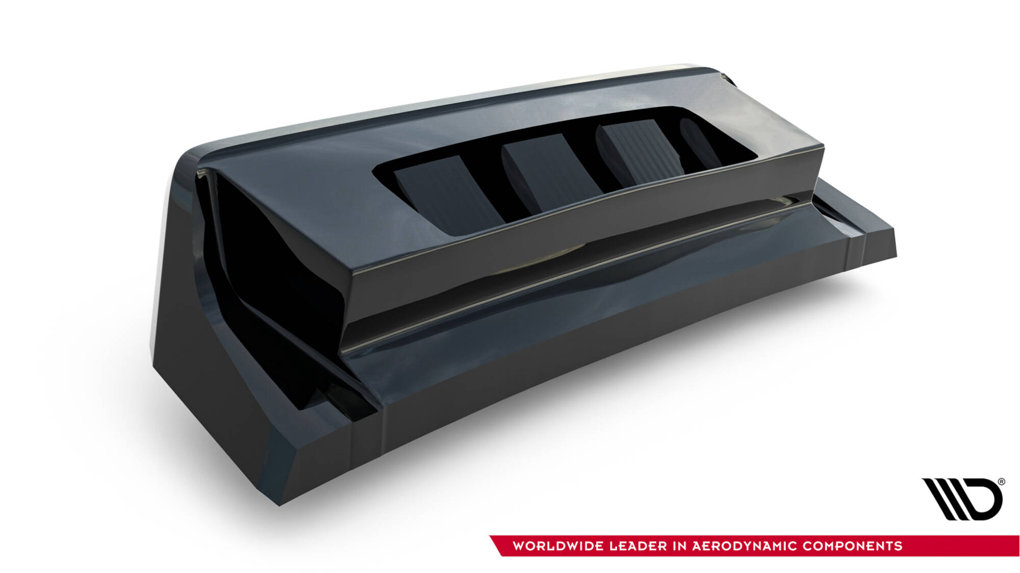 Central Rear Splitter (with vertical bars) Volkswagen T-Roc R Mk1 - Image 7