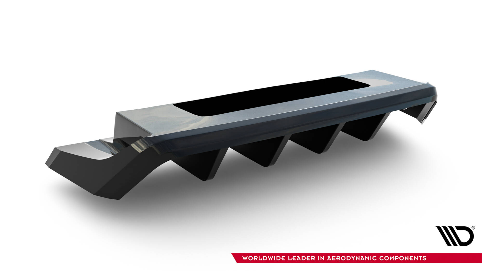 Central Rear Splitter (with vertical bars) Volkswagen T-Roc R Mk1 - Image 6