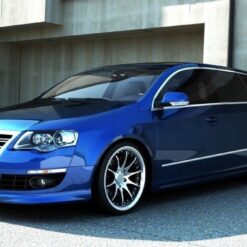 Alternative view of FRONT BUMPER SPOILER VW PASSAT B6 ( R-LINE LOOK )