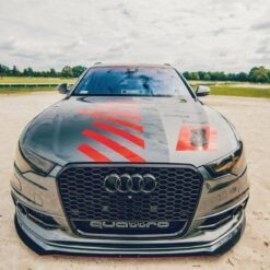 FRONT RACING SPLITTER AUDI A6 C7 S-LINE (2 splitters = 1 set)