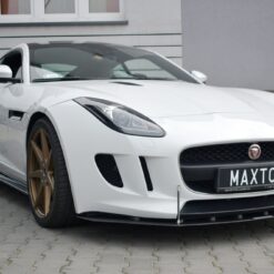 Alternative view of FRONT RACING SPLITTER JAGUAR F-TYPE
