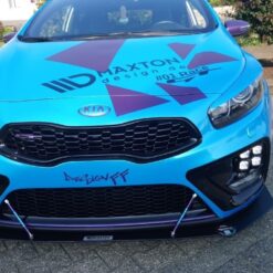 Alternative view of FRONT RACING SPLITTER KIA CEE'D / PRO CEE'D GT MK2