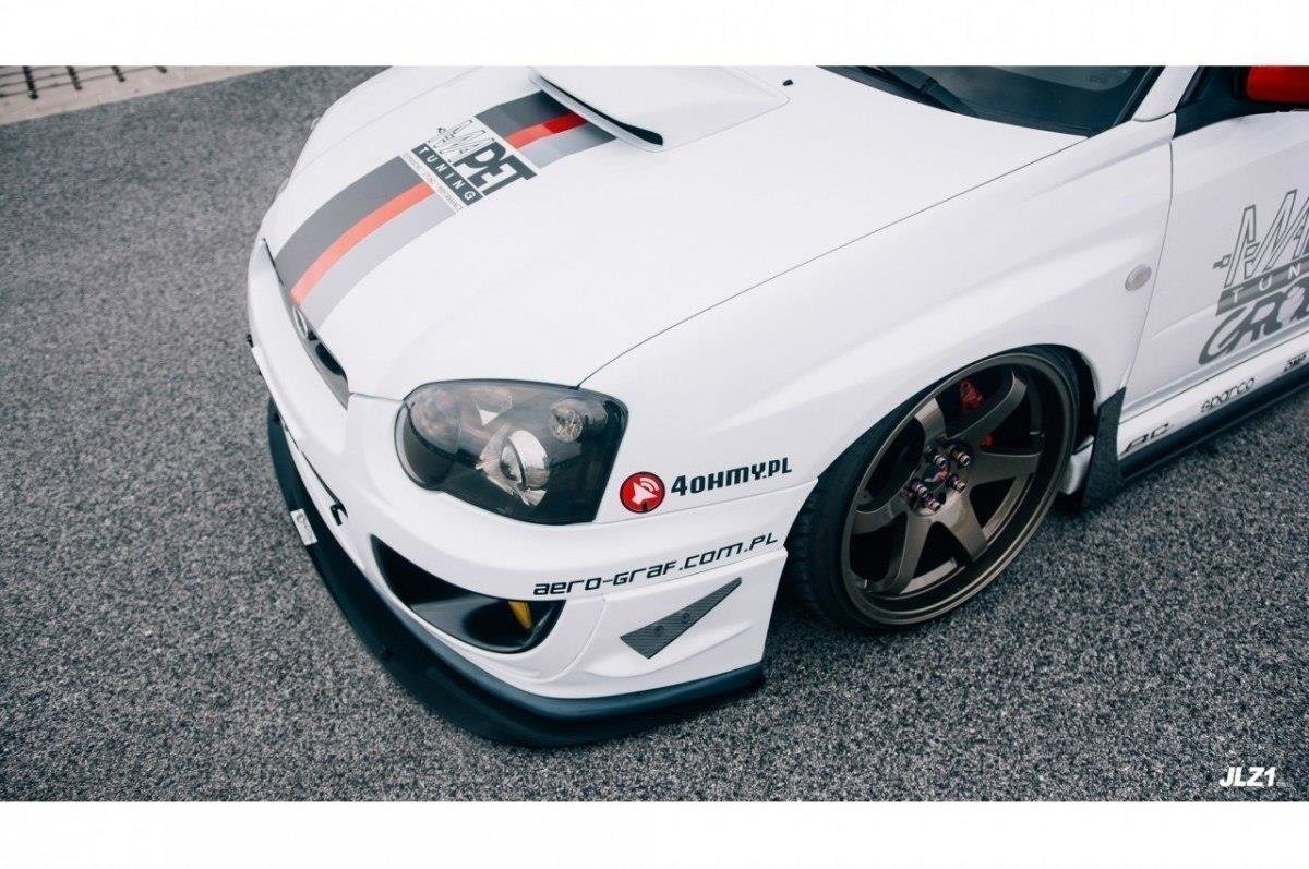 FRONT RACING SPLITTER Subaru Impreza WRX STI (BLOBEYE) - Image 2