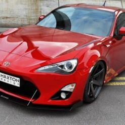 Alternative view of FRONT RACING SPLITTER TOYOTA GT86 (with wings)