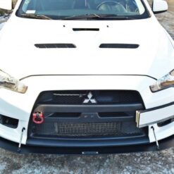 FRONT RACING SPLITTER V.1 Mitsubishi Lancer Evo X