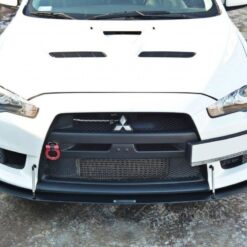 FRONT RACING SPLITTER V.2 Mitsubishi Lancer Evo X