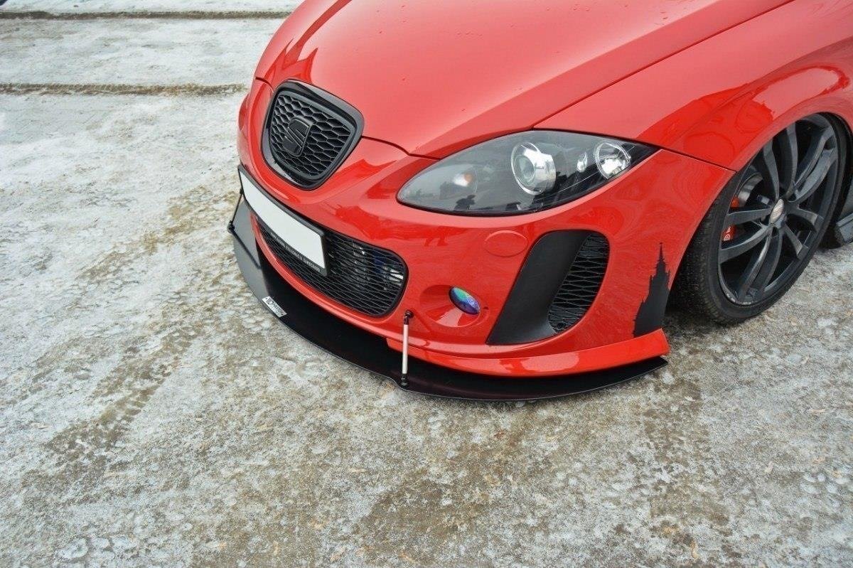 FRONT RACING SPLITTER V.2 SEAT LEON MK2 MS DESIGN - Image 2