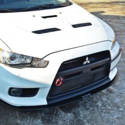 Alternative view of FRONT RACING SPLITTER V.3 Mitsubishi Lancer Evo X