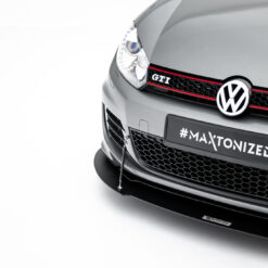 Alternative view of FRONT RACING SPLITTER VW GOLF MK6 GTI 35TH