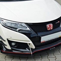 Alternative view of FRONT RACING SPLITTER v.2 HONDA CIVIC IX TYPE R