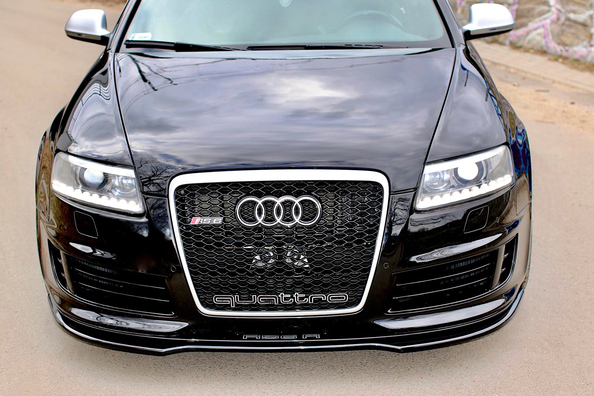 FRONT SPLITTER AUDI RS6 C6 - Image 2