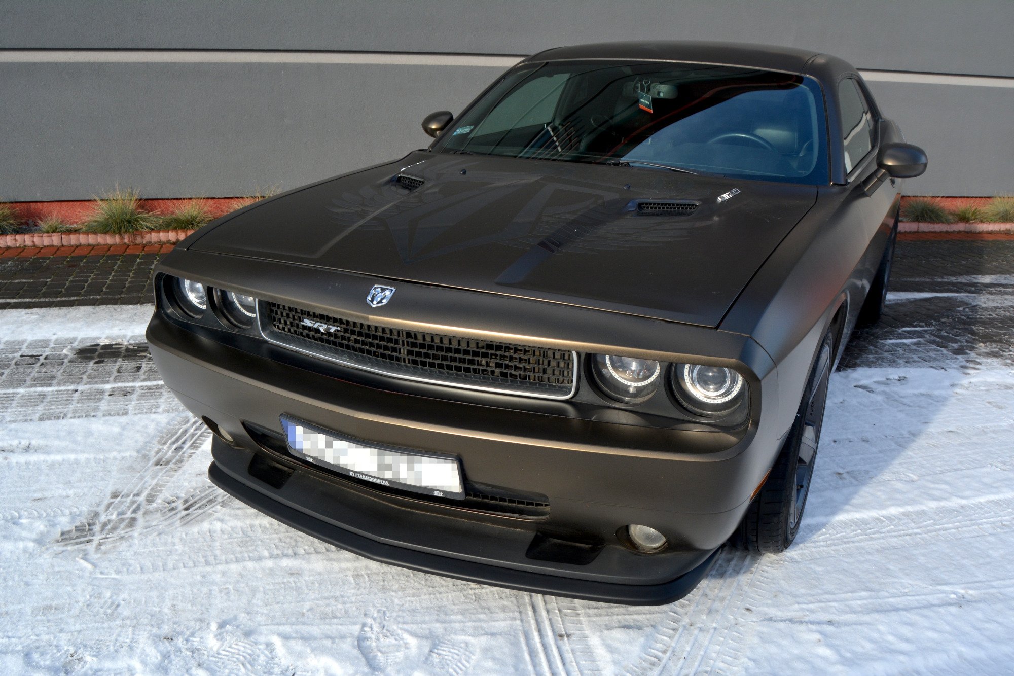 FRONT SPLITTER DODGE CHALLENGER MK3. PHASE-I SRT8 COUPE - Image 4